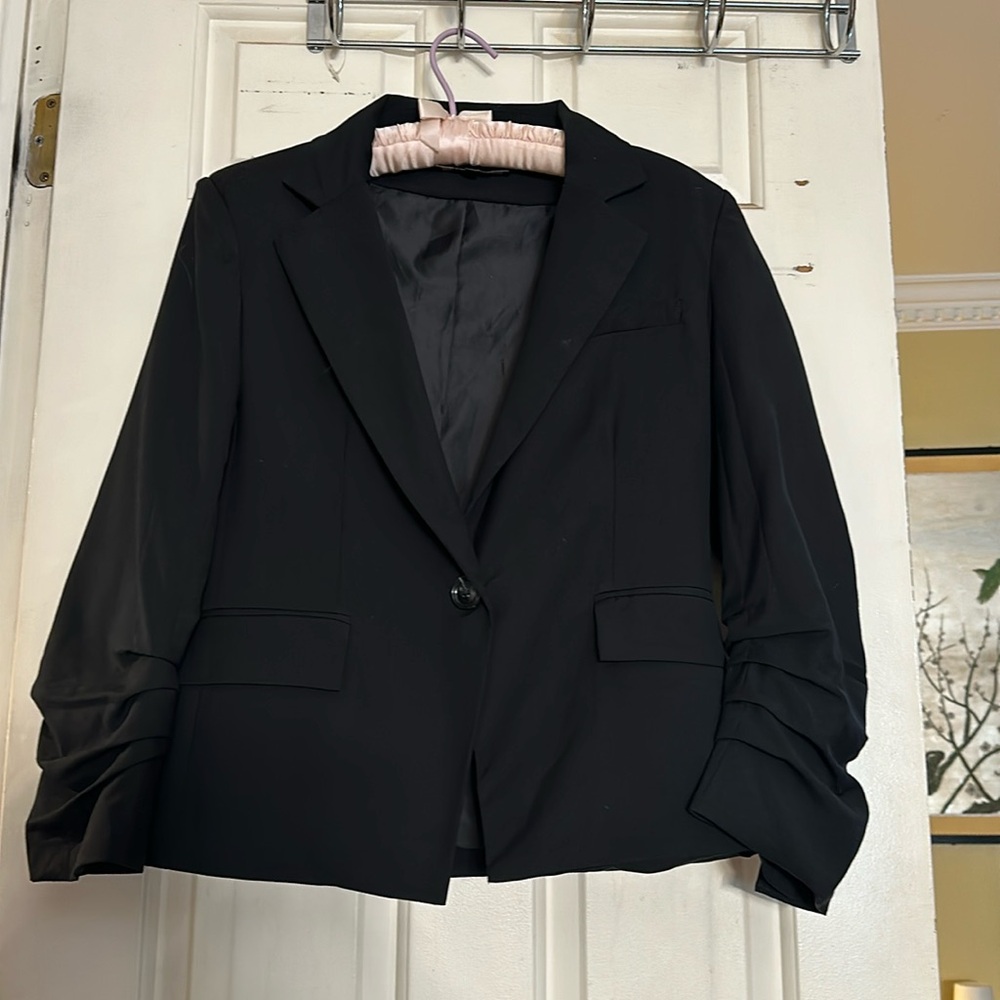 Fun black blazer
